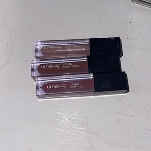 Ulta lipgloss, matte lipgloss, and tinted lip oil collection
